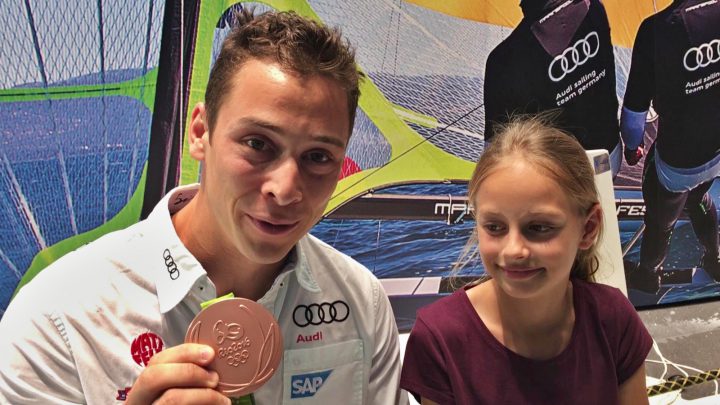 Thomas Plößel und Jasmin Lang im Interview zur Bronzemedaille Rio und Segeln in Teeny – Photo © SailingAnarchy.de